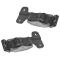 00-06 Toyota Tundra Access Cab Quarter Glass Charcoal Lock/Latch Assy Pair (Toyota)