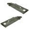 05-09 S60; 05-14 XC90; 04-06 S80; 05-07 V70, XC70 Frt Pwr Seat Track Outer OAK Trim Cvr PAIR (Volvo)