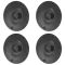 98-11 Volkswagen Multifit Replacement Floor Mat LOWER Retention Clip Set of 4(Volkswagen)