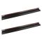 97-06 Jeep Wrangler Front Door Black Sill Plate PAIR