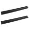 97-06 Jeep Wrangler Front Door Black Sill Plate PAIR