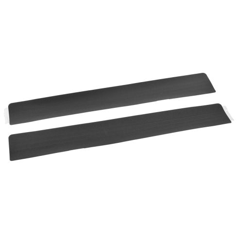 04-14 F150 New Body Ft or RR Dr Charcoal Black Self Adhesive Door Opening Sill Scuff Plate PR (Ford)