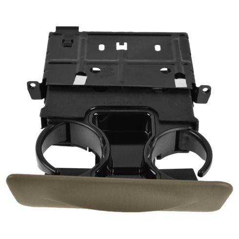00-04 Ford Excursion; 99-04 F250SD-F550SD Parchment Dash Mtd Dual Cup Holder (FORD)