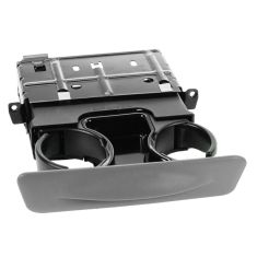 00-01 Ford Excursion; 99-01 F250SD-F550SD Graphite Dash Mtd Dual Cup Holder (FORD)
