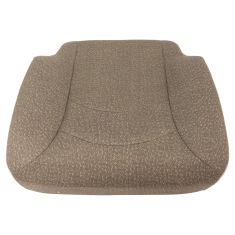86-15 International (w/National Built Seats) Tan Twead Cloth Lower Seat Cushion Assy LH = RH (DM)