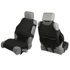 Neoprene Seat Protector Vests, Black, 07-14 Jeep Wrangler (JK)