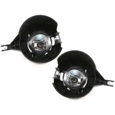 2005-07 Nissan Frontier Fog Light for Chrome Bumpers Pair