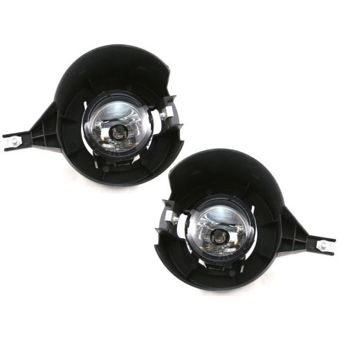 2005-07 Nissan Frontier Fog Light for Chrome Bumpers Pair