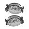 02-11 MB C, CLS, E, G, M, R, SL Class Fog Driving Light PAIR