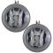 10-12 Chrylser, Dodge, Jeep Multifit Fog Driving Light PAIR