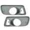 92-95 Honda Civic 2dr/3rd Add-on Yellow Lens Fog Light Pair w/ Installation Kit