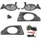 05-06 Acura RSX Add-on Clear Lens Fog Light Pair w/ Installation Kit