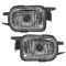 01-04 Mercedes C,CL, SLK-Class Mulitfit Performance Clear Lens Fog Light Pair