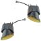 00-03 Sentra; 00-01 Maxima; 01-04 Frontr; 02-04 Xterra Add-On Yellow Fog Light Pair w/ Install Kit