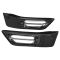 02-04 Honda CR-V Add-on Clear Lens Fog Light Pair w/ Installation Kit