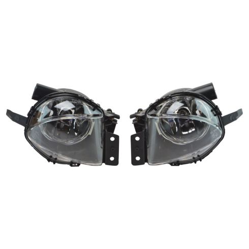 2006-09 BMW 3 Series E90 (exc Sport Coupe) Performance Clear Lens Fog Light Pair