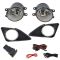 09-10 Toyota Corolla Add-on Clear Lens Fog Light Pair w/ Installation Kit