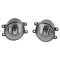 09-11 Toyota Rav4 Add-on Clear Lens Fog Light Pair w/ Installation Kit