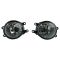10-11 Toyota Prius Add-on Clear Lens Fog Light Pair w/ Installation Kit