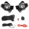 10-12 Nissan Altima Sedan Add-on Clear Lens Fog Light Pair w/ Installation Kit