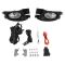 03-05 Honda Accord Sedan Add-on Clear Lens Fog Light Pair w/ Installation Kit