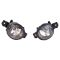 17-18 Nissan Sentra Add-on Clear Lens Fog Light Pair w/ Installation Kit