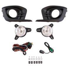 17 Chevy Sonic  Add-on Clear Lens Fog Light Pair w/ Installation Kit