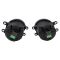 16-17 Toyota Rav4 Add-on Clear Lens Fog Light Pair w/ Installation Kit