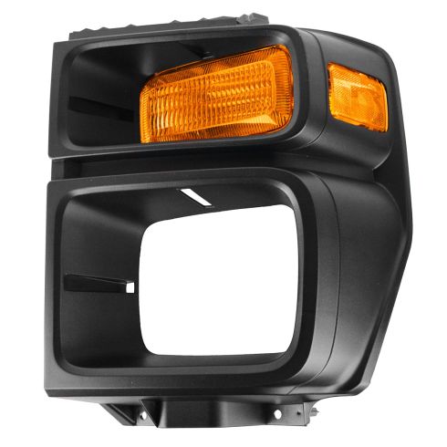 08-11 Ford Van Headlight Bezel w/Parking Turn Signal Light LF