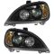 Freightliner Columbia 96-11 HL ASY PROJECTOR BLK SET