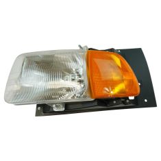97-98 Ford A, AT HD Truck; 99-09 Sterling A, AT HD Truck Series Headlight w/Parking Light Assy LH