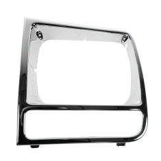 97-01 Jeep Cherokee Chr HL Bezel LH