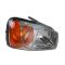 2000-02 Hyundai Accent Composite Headlight RH