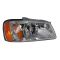 2000-02 Hyundai Accent Composite Headlight RH