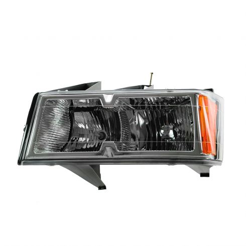 2005 08 Chevy Colorado Headlight 1alhl00753 At 1a Auto 04 05 Chevy Colorado Gmc Canyon Hl W Chrm Bezel Lh