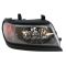 00-05 Mitsu Montero Sport Headlight w/Blk bezel RH