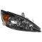 02-04 Toyota Camry SE Headlight w/Black Trim RH