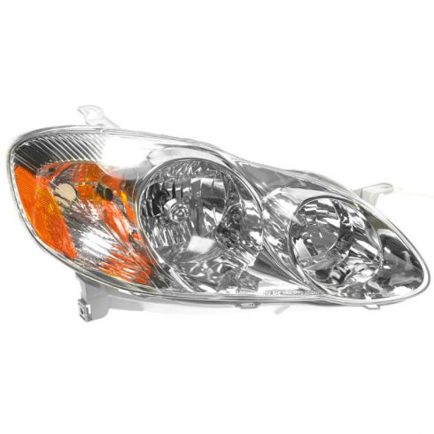 How To Replace Headlight 03 04 Toyota Corolla 1a Auto 2003 04 Toyota Corolla Headlight