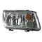 02-05 VW Jetta Headlight with Fog Light RH