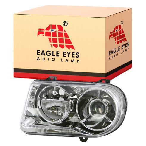 05-10 Chrysler 300C Halogen Projector Headlight LH