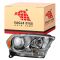 11-12 Dodge Durango Halogen Headlight w/Chrome Bezel RH