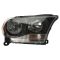 11-12 Dodge Durango Halogen Headlight w/Black Bezel RH