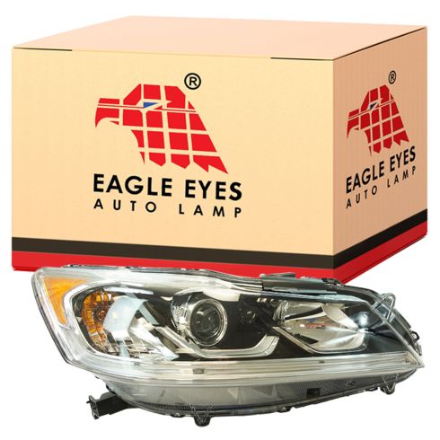 16-17 Honda Accord EX, EX-L, Sport Sedan (w/LED DRL) Halogen Headlight RH