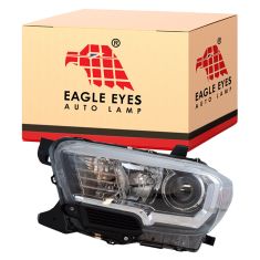 16-17 Toyota Tacoma (w/o LED Daytime Running Lights) Halogen Headlight w/Black Trim LH