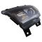 14-17 Dodge Durango Black Halogen Headlight LH (w/o LED Running Lights)