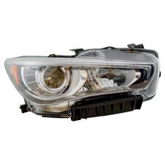 14-17 Infiniti Q50 Headlight RH (exc AFS)