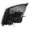 13-16 Ram 1500; 12 (fr 7/23/12)-13 2500; 12 (fr 7/23/12)-14 3500 Quad Halogen Blk Headlight LH (MP)