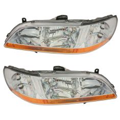 1998-00 Honda Accord Headlight Pair