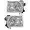 1998-00 Nissan Frontier Headlight Pair