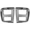 1985-91 Chevy GMC Van Chrome HL Trim Bezel Pair